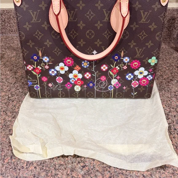 Brown Tote Bag - Picture 2 of 3